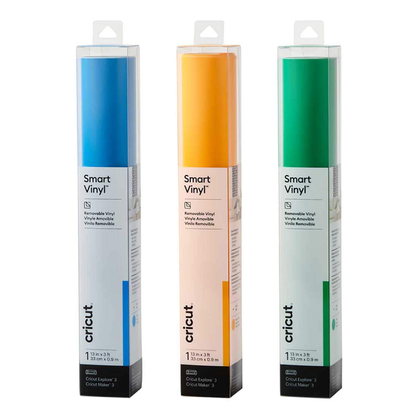 Smart Vinyl™ Sampler – Removable (3 ft), Grass Ocean Maize Yellow