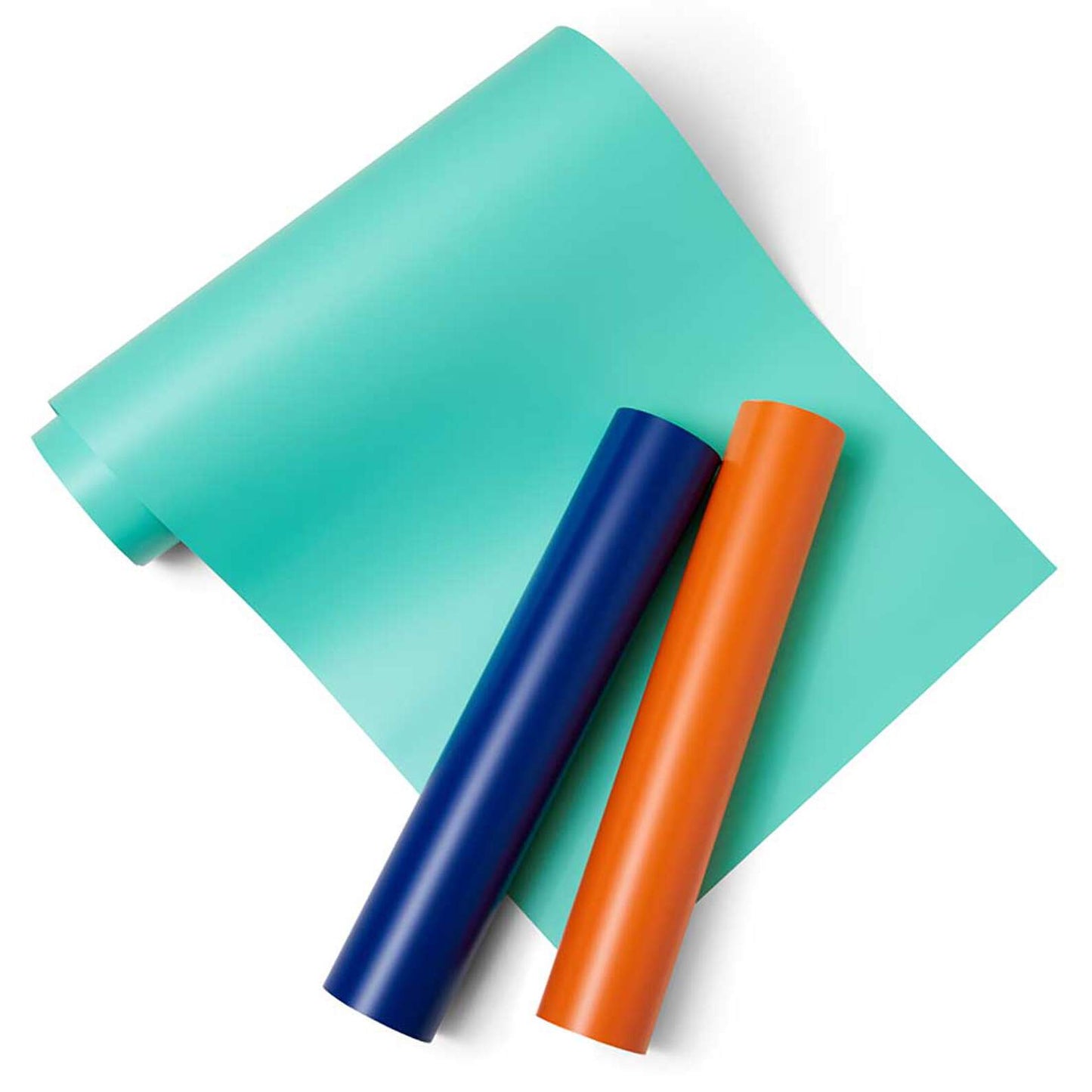 Smart Vinyl™ Sampler – Removable (3 ft), Orange Blue Mint