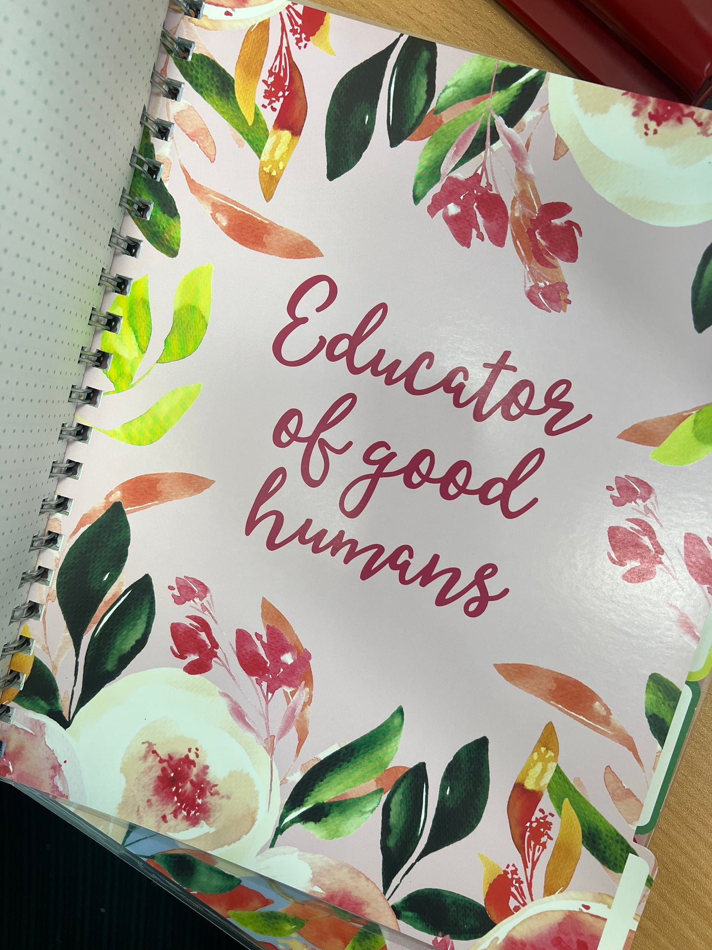 Teacher Floral Planner