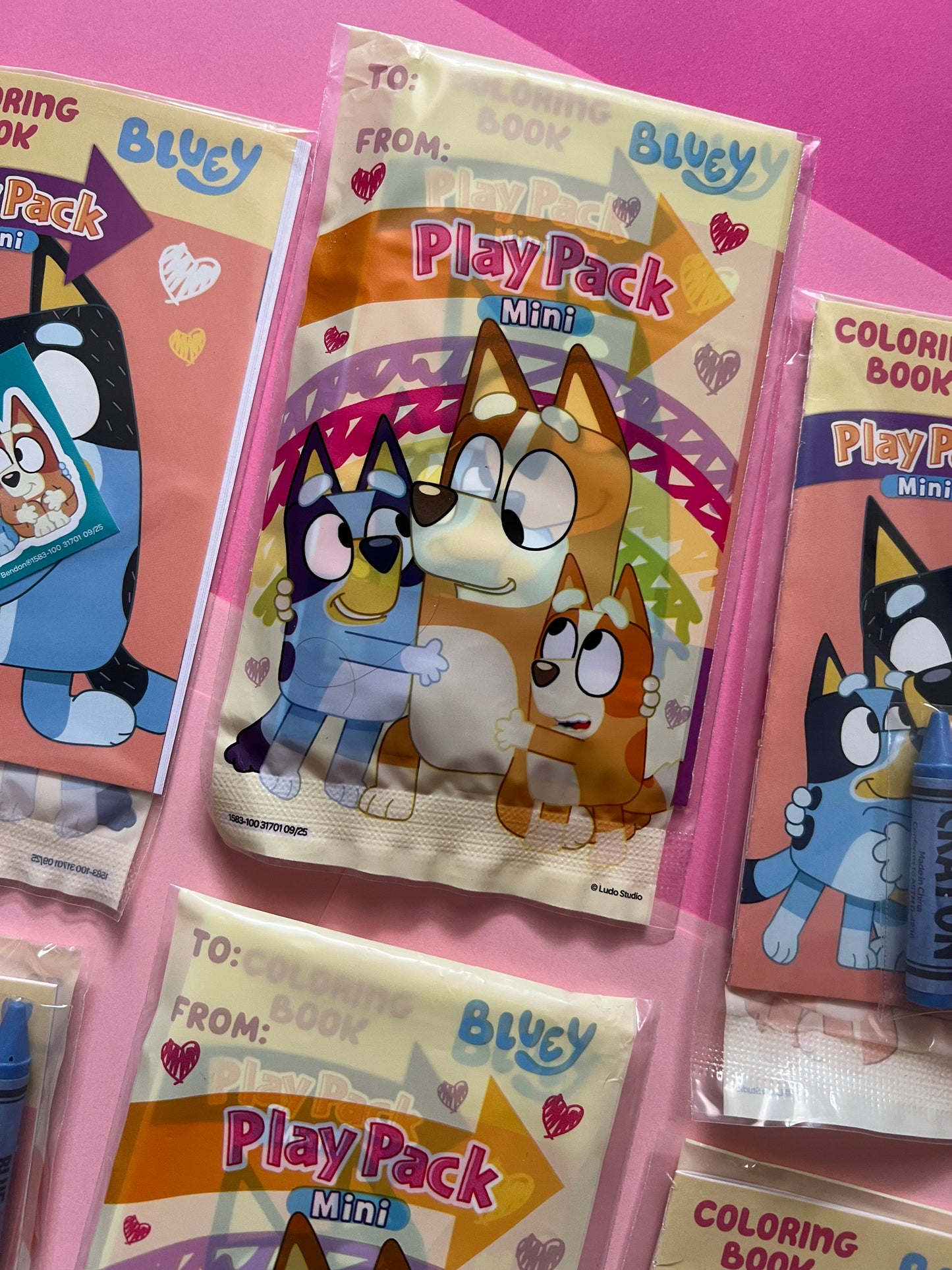 Play Pack Mini - Bluey (Valentine's)