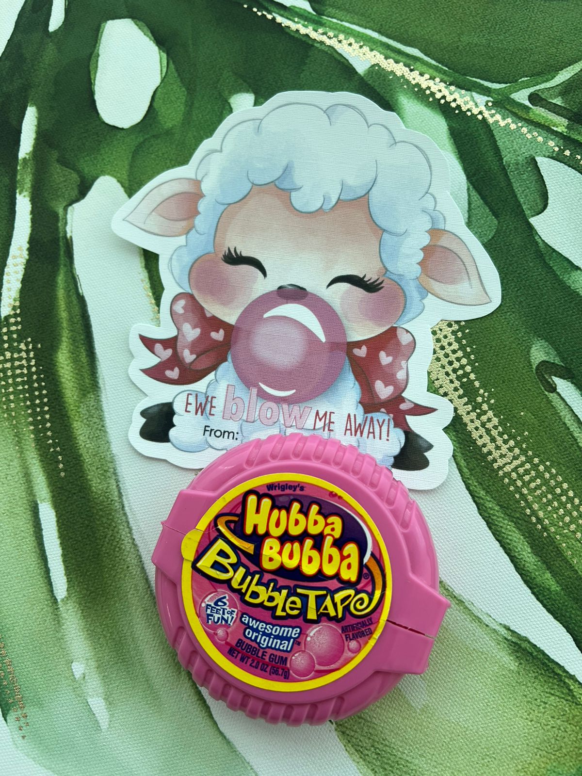 Ewe blow me away + Hubba Bubba.