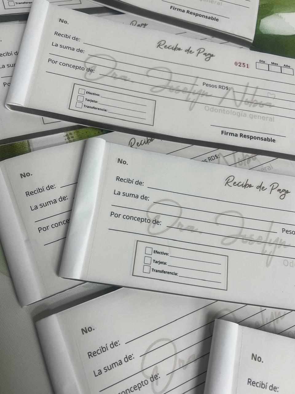 Talonarios personalizados
