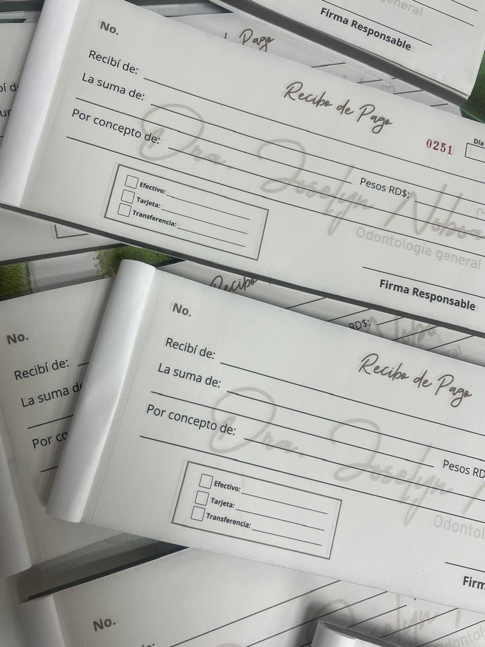 Talonarios personalizados
