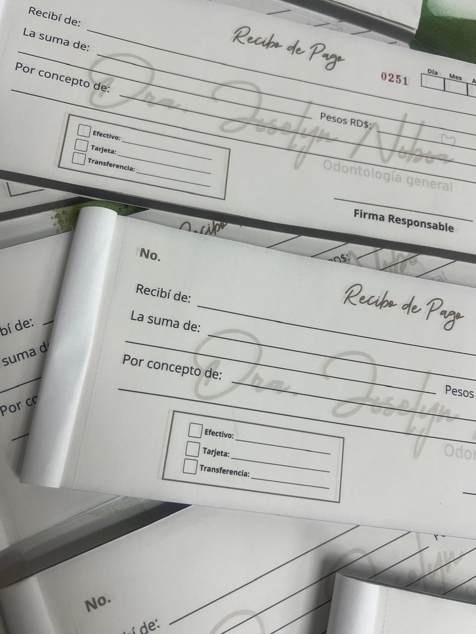 Talonarios personalizados
