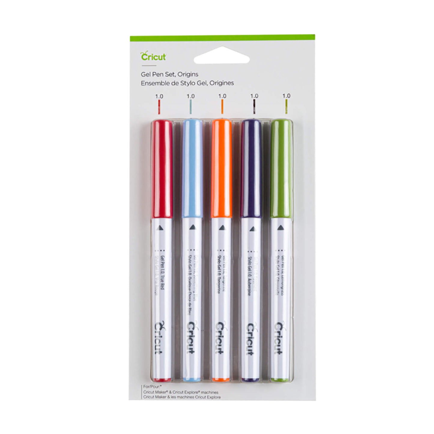Gel Pen Set, Origins (5 ct)