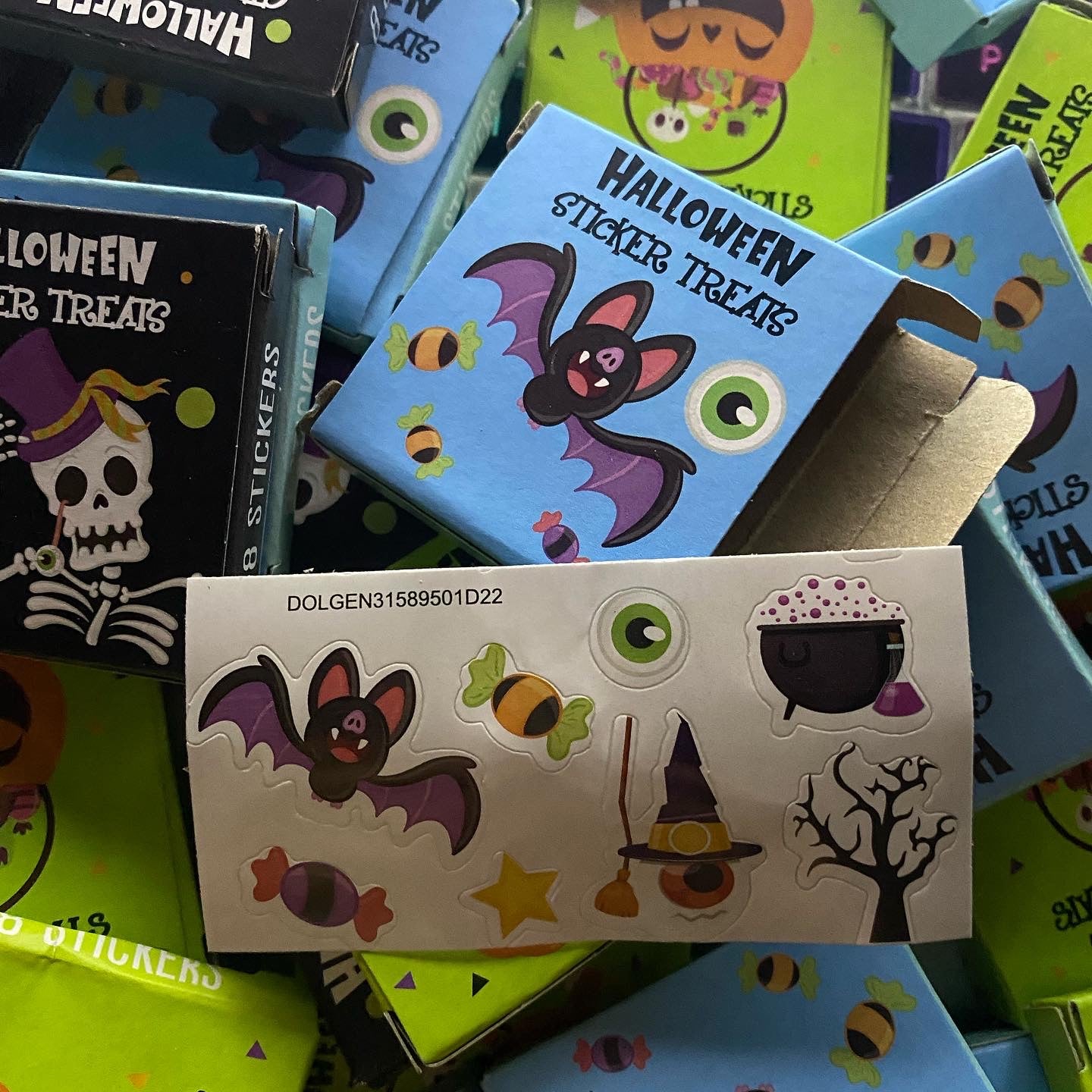 Stickers Box - Halloween