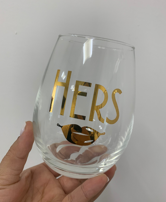 His/Her Wine Glasses