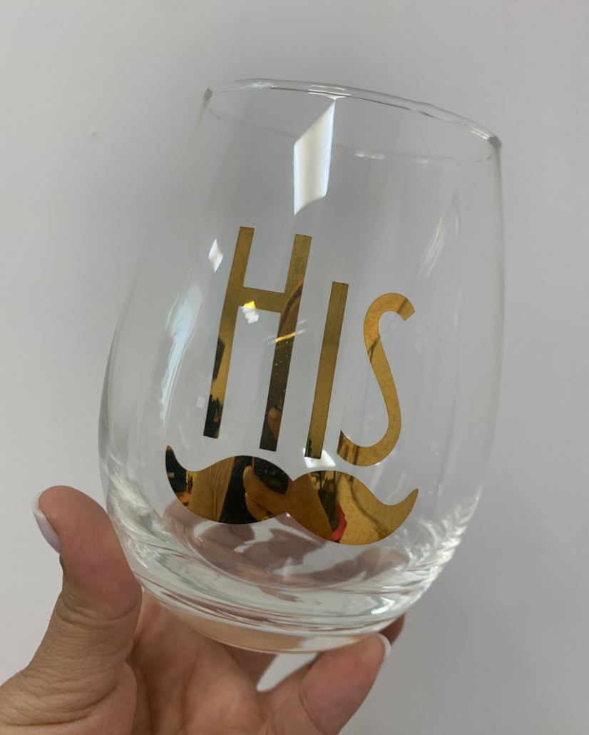 His/Her Wine Glasses