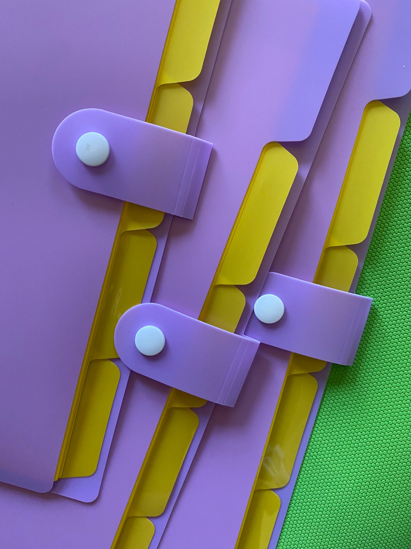 Folders Morado/Amarillo