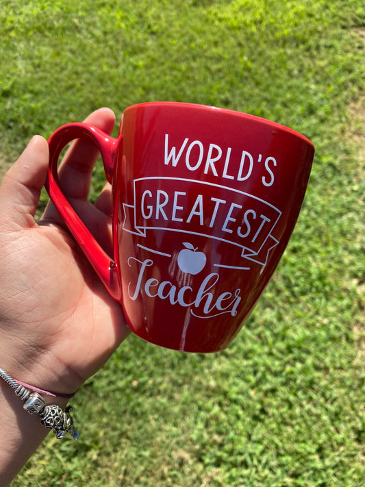 Worlds Greatest Teacher, Mug