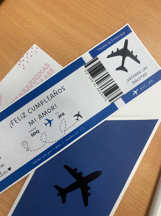 Impresión y Terminación de Ticket Aéreo