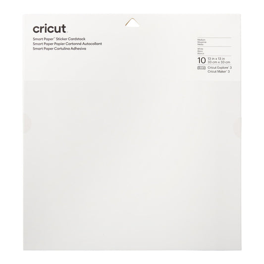 Smart Paper™ Sticker Cardstock, White