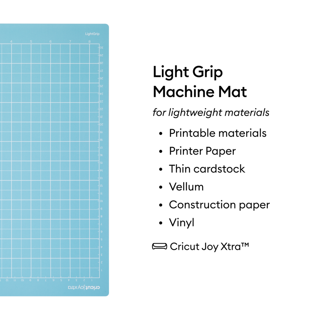 Cricut Joy Xtra™ Light Grip Machine Mat