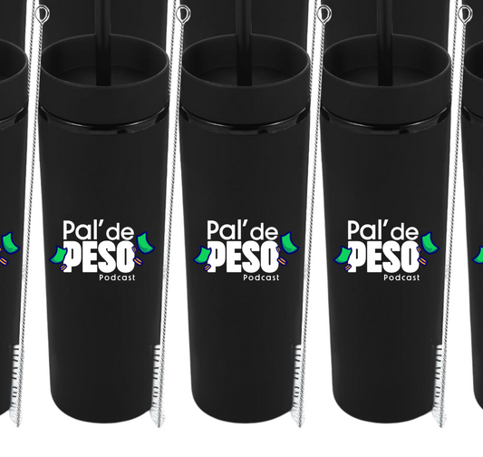 (PDPS) Skinny Tumbler - Negro.