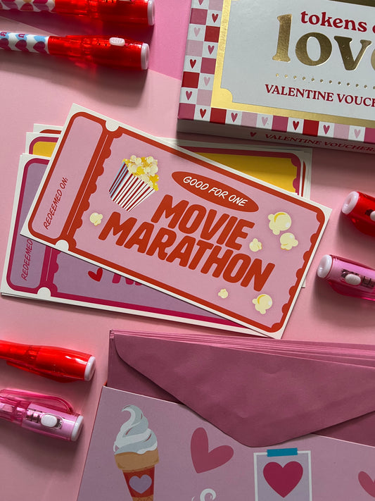 Cupones de Amor – Vales Románticos para Parejas y Amistad