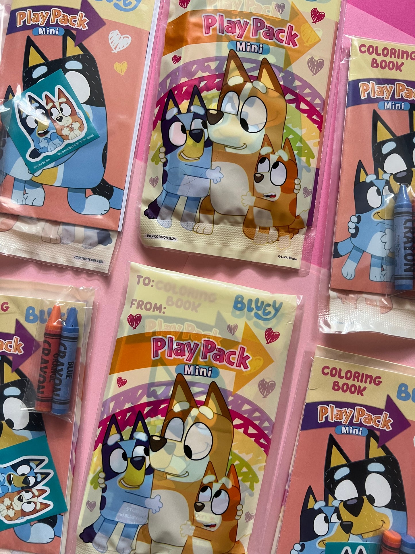 Play Pack Mini - Bluey (Valentine's)