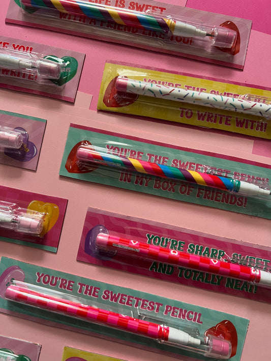 Lápiz Multipuntas 6 Colores Edición San Valentín – Regalo Escolar