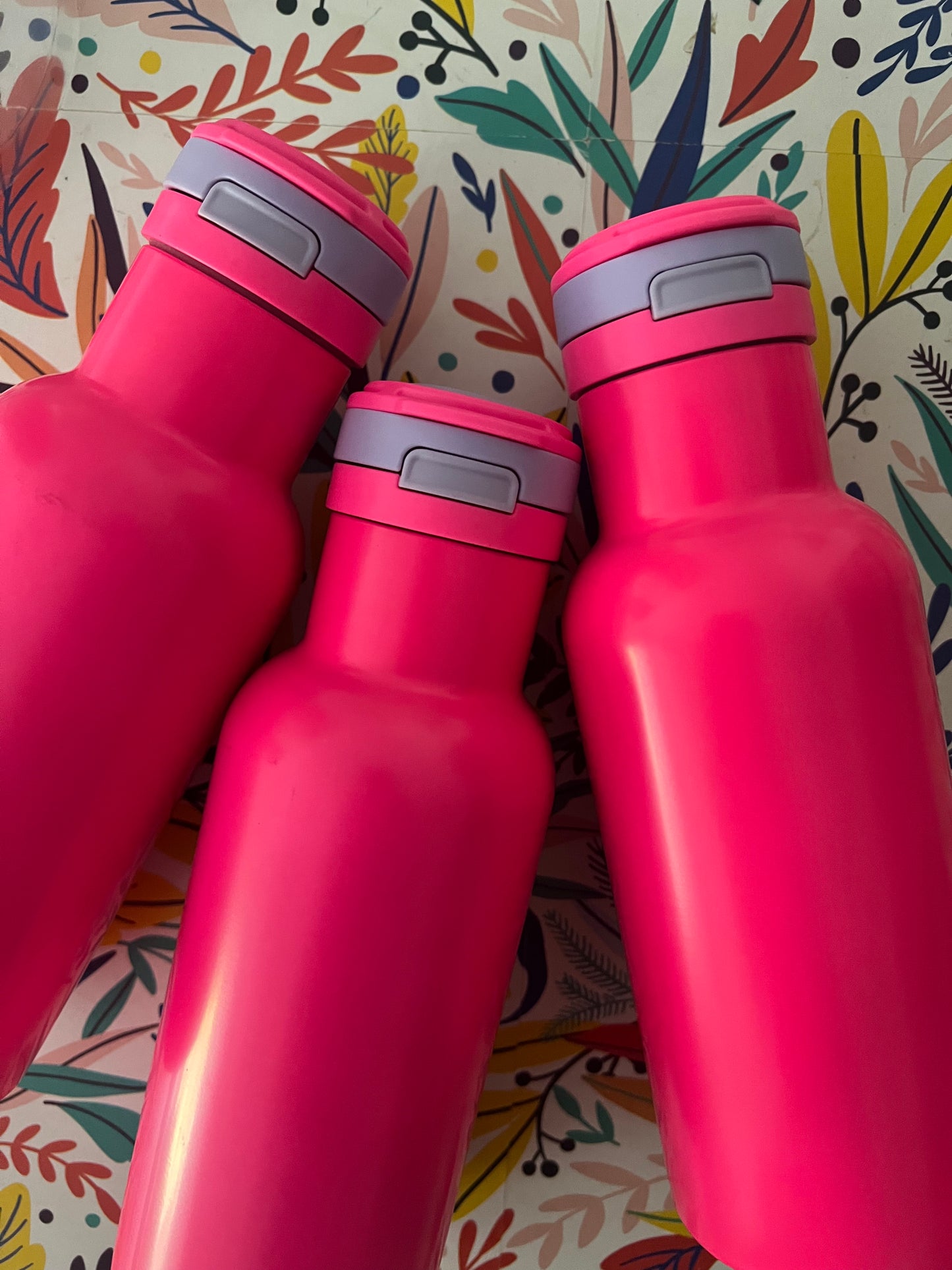 Botella Térmica Rosada — Edición Flash (14oz)