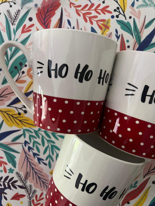 Taza Navideña “Ho Ho Ho” — Edición Flash 🎄☕