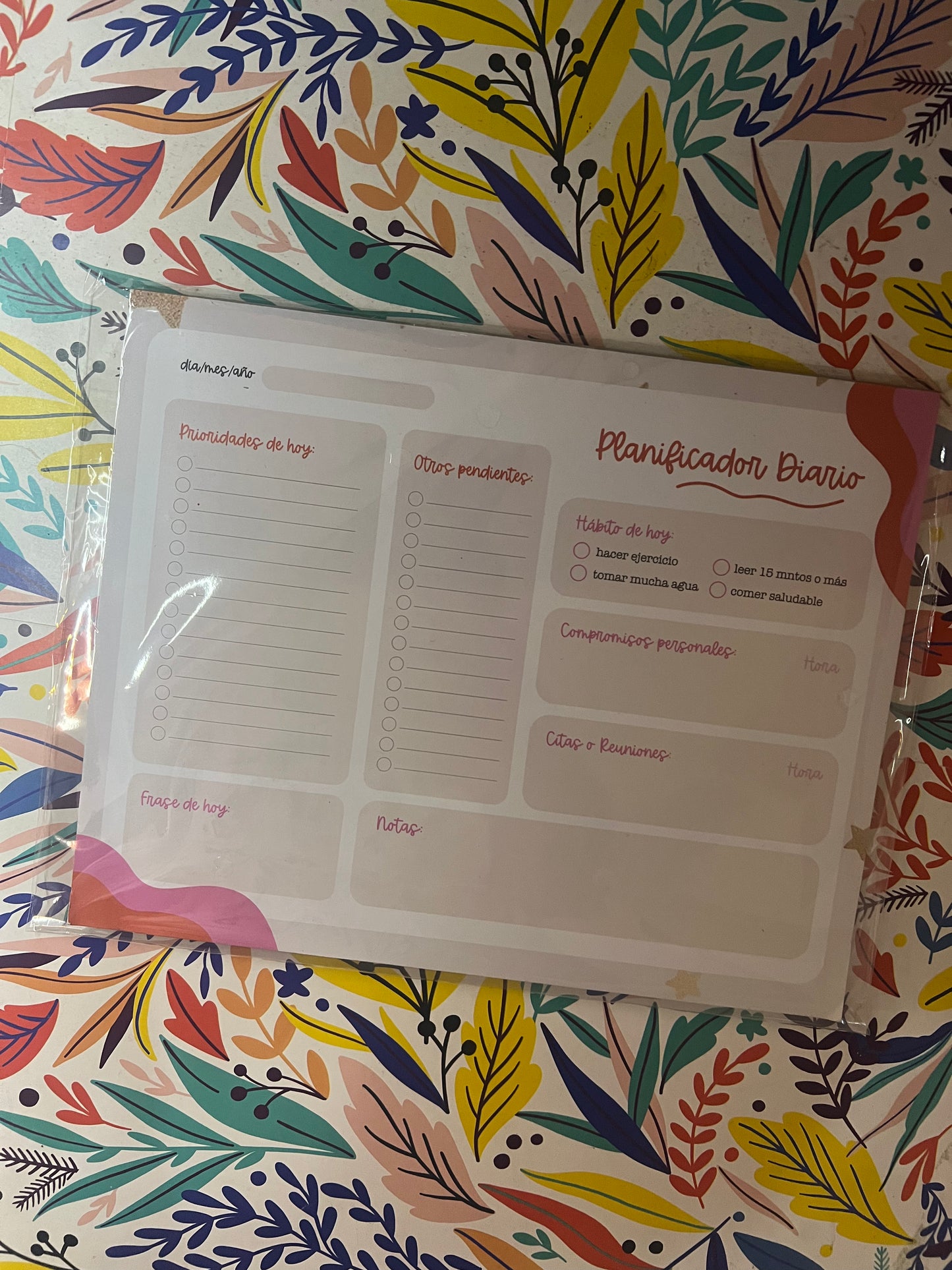 Planificador Diario en Español — 250 páginas