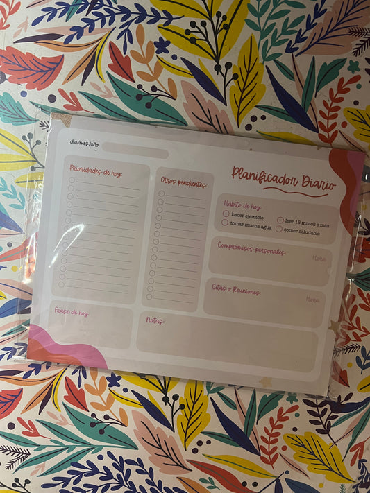 Planificador Diario en Español — 250 páginas