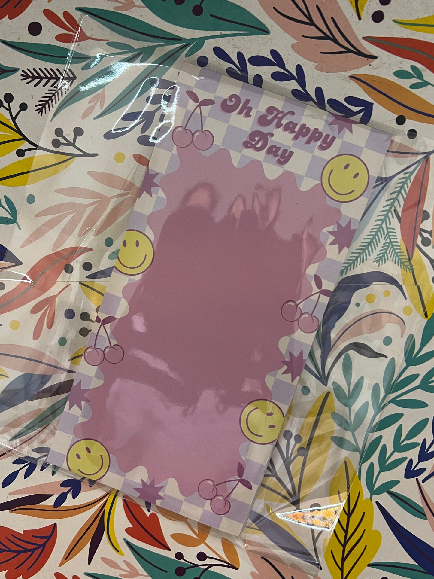 Bloc “Oh Happy Day” — Magnético para Nevera