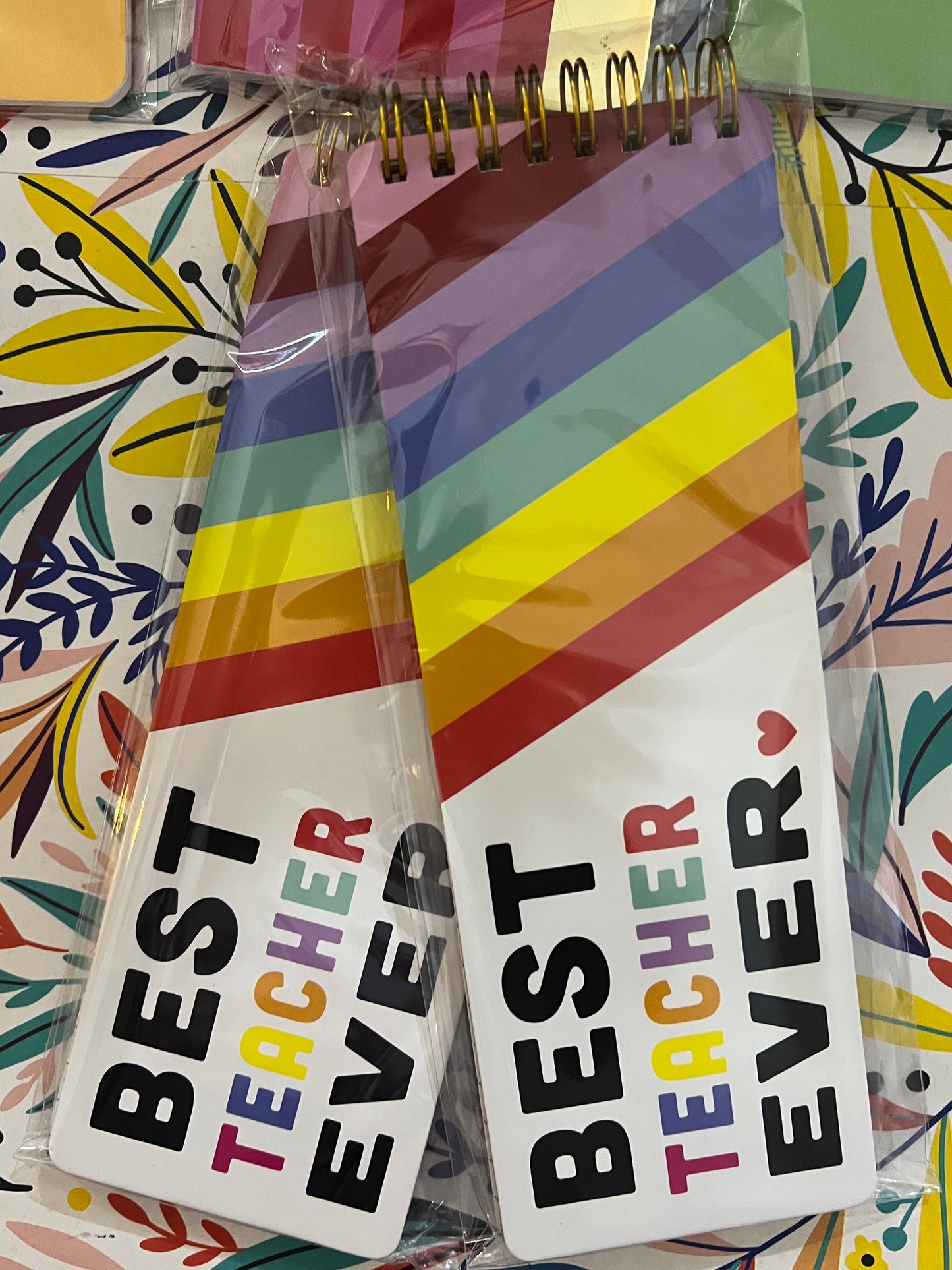 Libreta “Best Teacher Ever” — Espiral