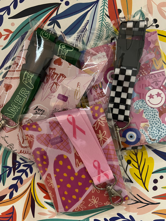 🎀 Lanyards Temáticos para ID, Llaves o Acceso (3 Diseños)