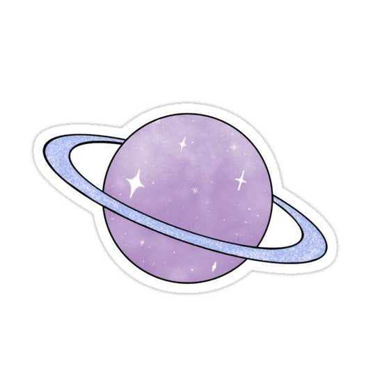 Sticker - Saturno Purple.