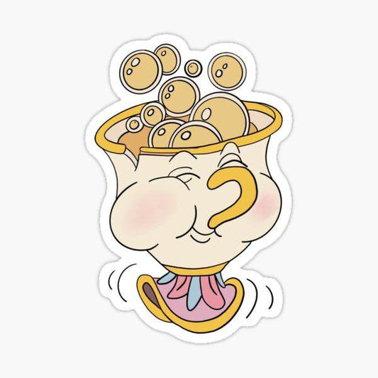 Sticker - Chip (Beauty and The Beast).