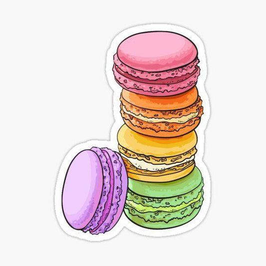 Sticker - Macarrons.