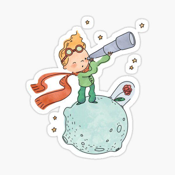 Sticker - El principito 3.