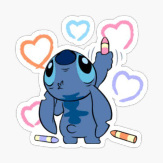 Sticker - Stich 6.