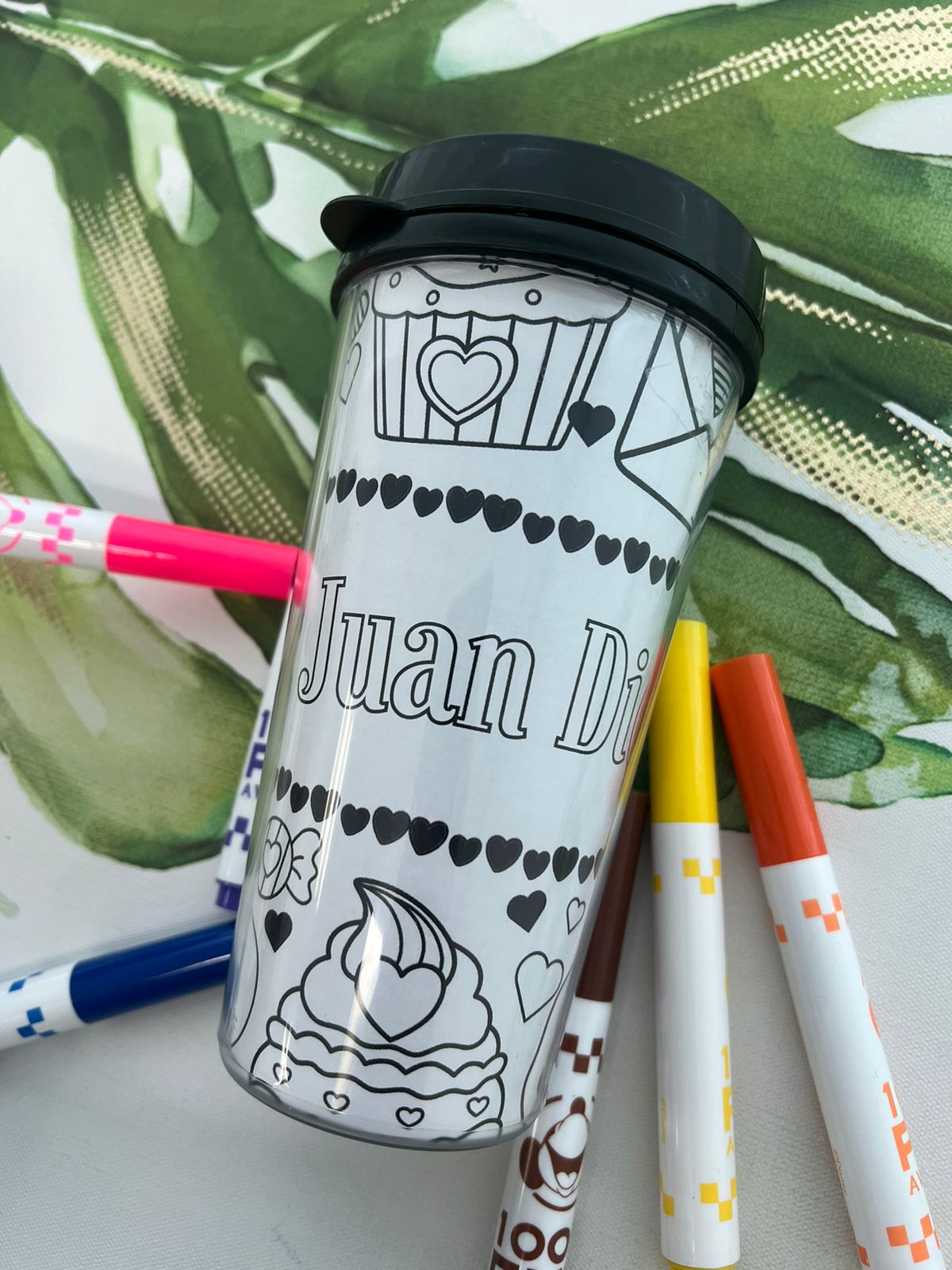 Coloring Travel Mug