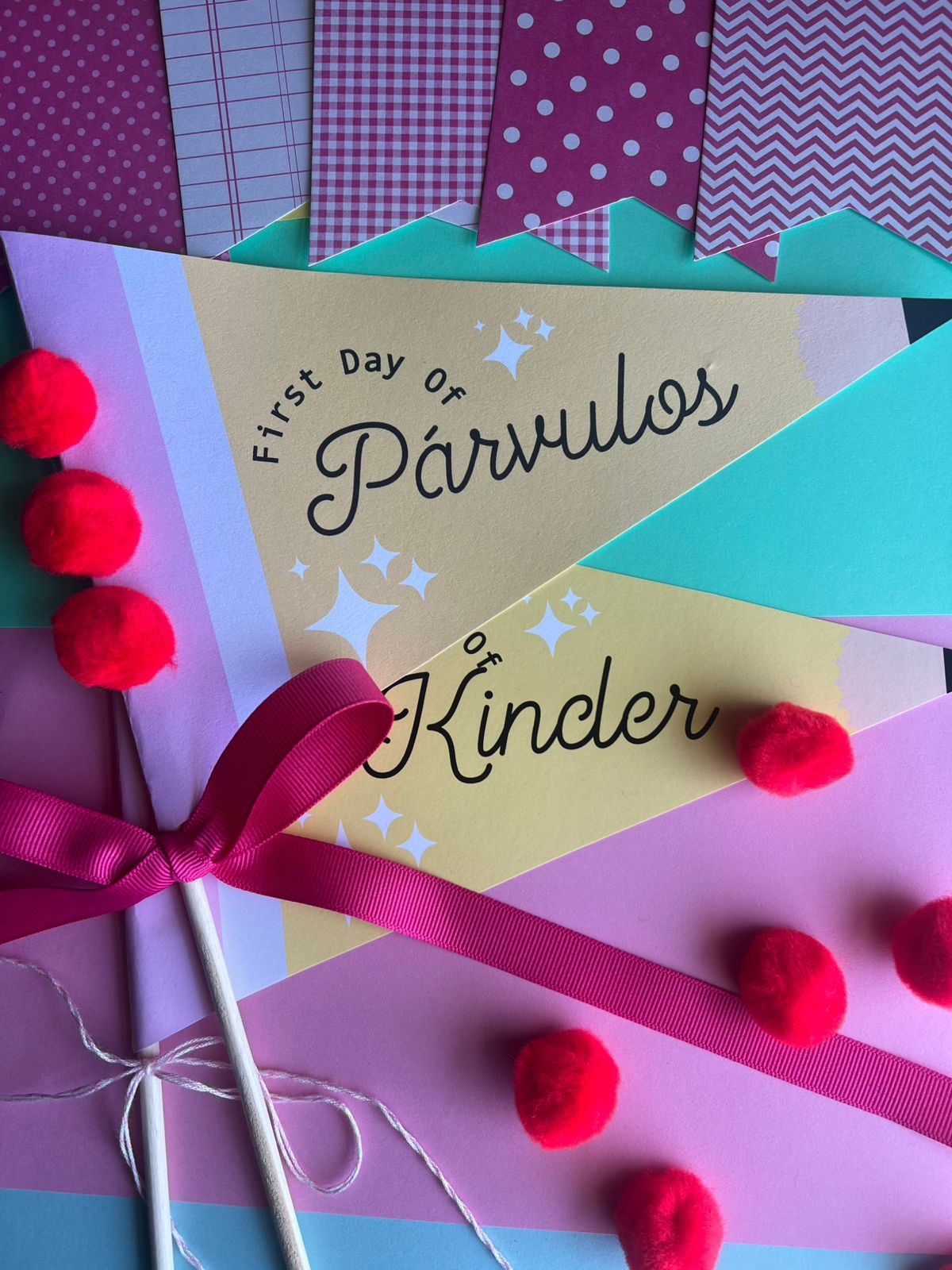 FREEBIE – Proyecto para Design Space®, Banderines.