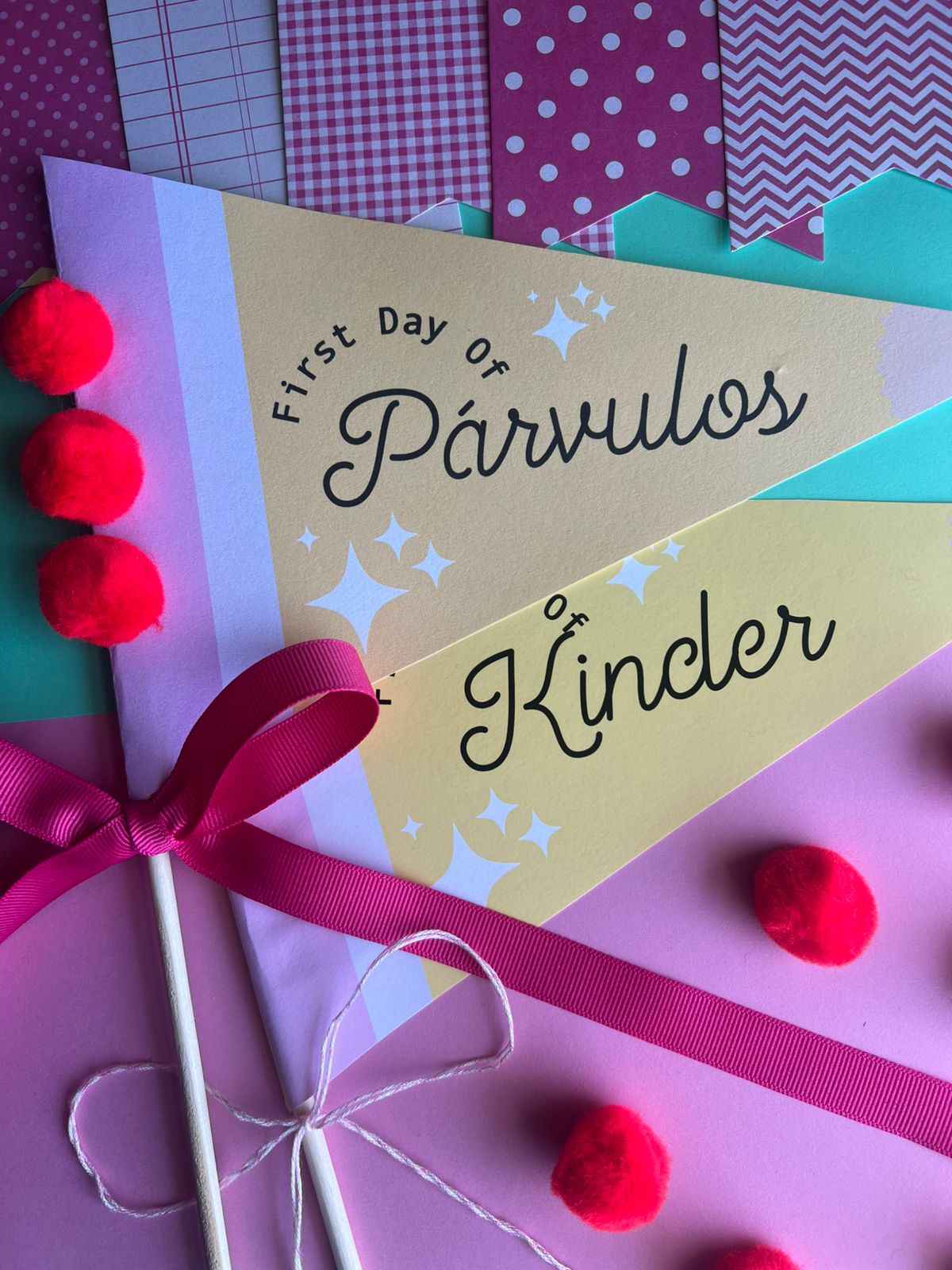 FREEBIE – Proyecto para Design Space®, Banderines.