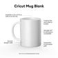 Taza de cerámica en blanco, blanca - 12 oz/340 ml (2 ct)