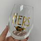 His/Her Wine Glasses