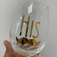 His/Her Wine Glasses