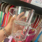 Clear mug + Corcho