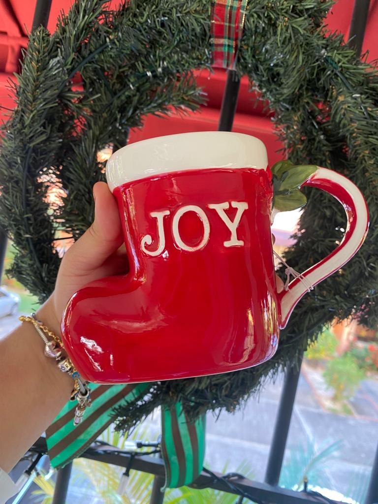 Joy Boot Mug