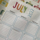 Colorfull Desktop Calendar-